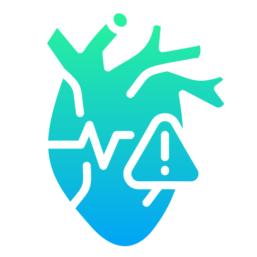 Heart disease free icon Heart disease free icon