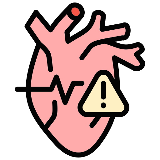 cardiopatía icono gratis