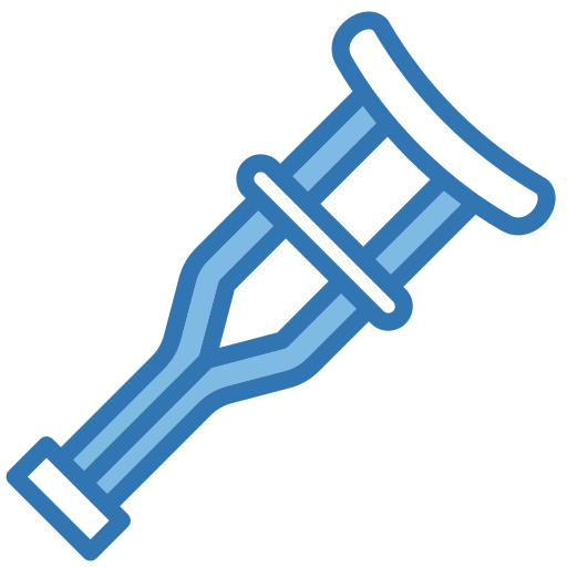 Костыли бесплатно иконка