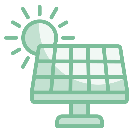 panel solar icono gratis