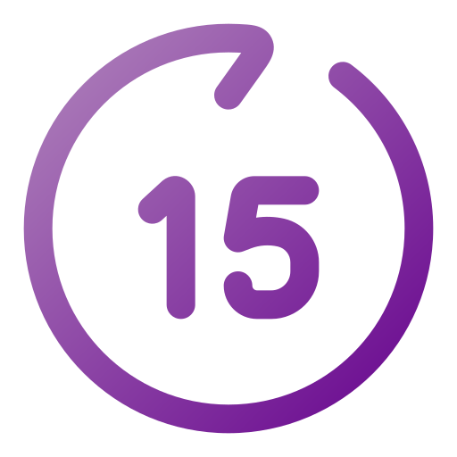 15 sekunden kostenlos Icon 15 sekunden kostenlos Icon