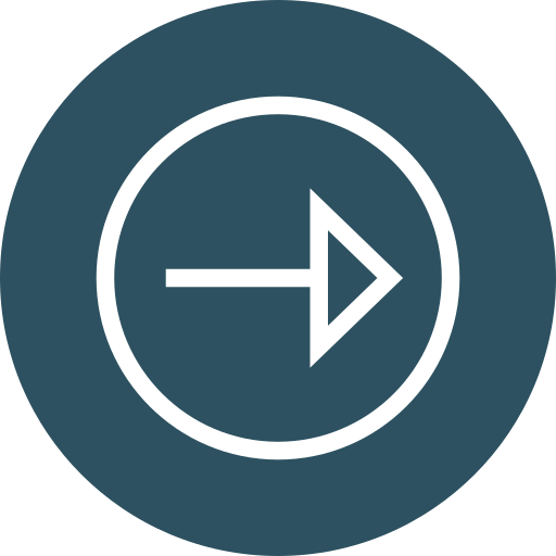 flecha derecha icono gratis