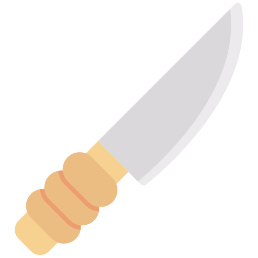 Knife free icon Knife free icon
