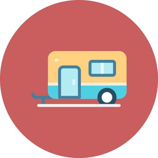 caravana icono gratis