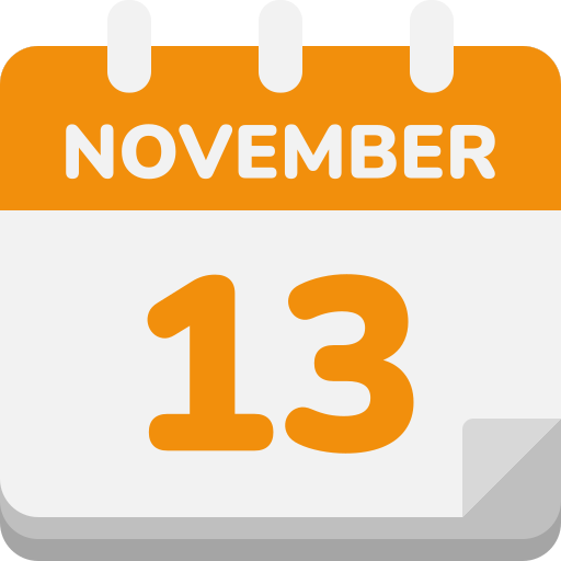 13 de novembro grátis ícone 13 de novembro grátis ícone