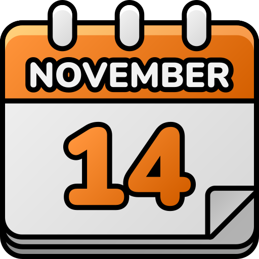 November 14 free icon November 14 free icon