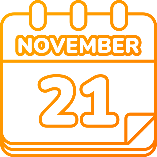 noviembre icono gratis