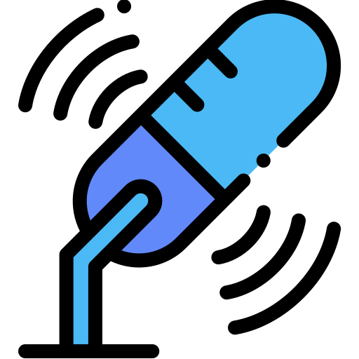 Microphone free icon