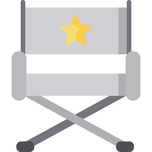 Silla del director icono gratis