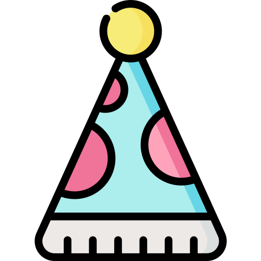 Party hat icono gratis