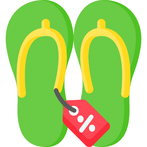 Chanclas icono gratis