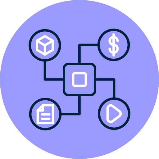 geschäftsmodell kostenlos Icon geschäftsmodell kostenlos Icon