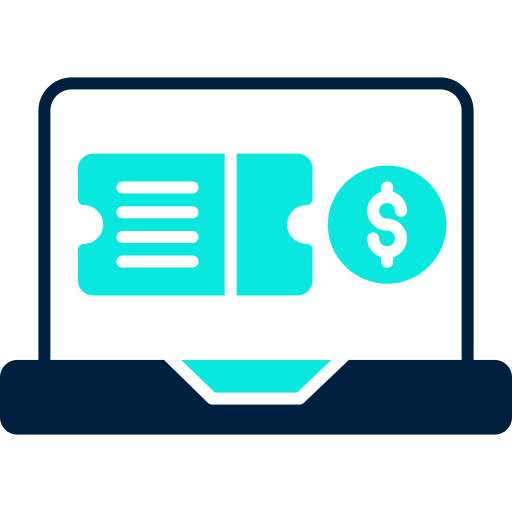 elektronisches ticket kostenlos Icon