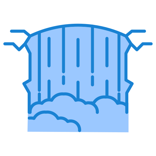 chutes du niagara Icône gratuit