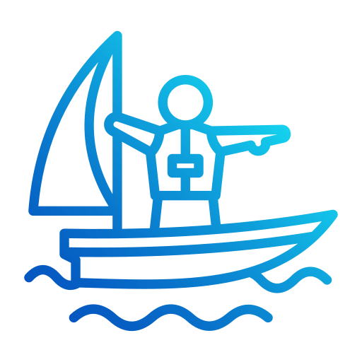 Sailing free icon Sailing free icon