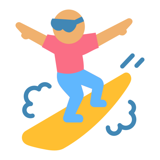 sandboarding icono gratis