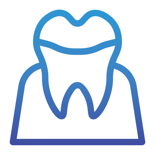 dientes amarillos icono gratis