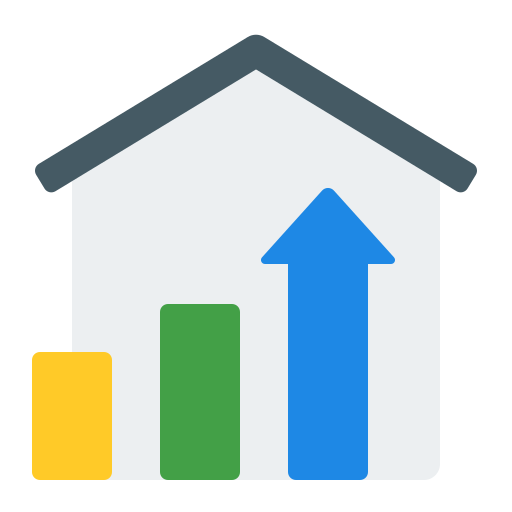 bienes raíces icono gratis