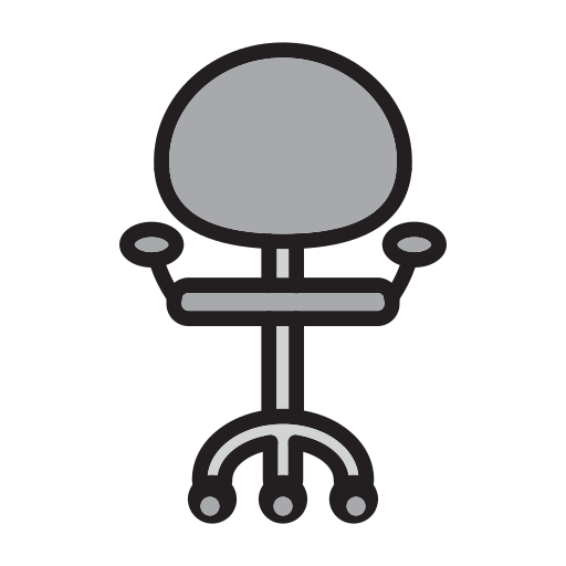 chaise de bureau Icône gratuit chaise de bureau Icône gratuit