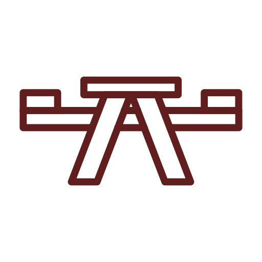 Picnic table free icon Picnic table free icon