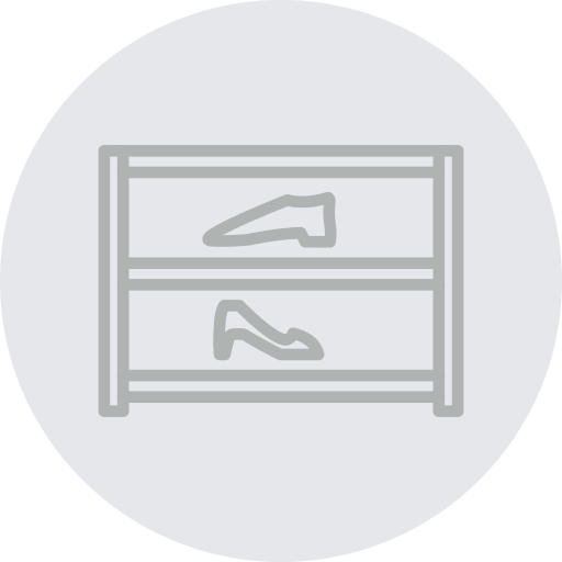 Étagère à chaussures Icône gratuit Étagère à chaussures Icône gratuit