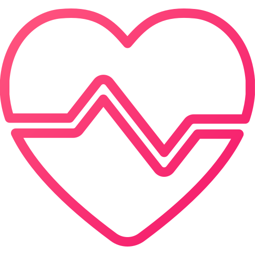 Heart beat free icon