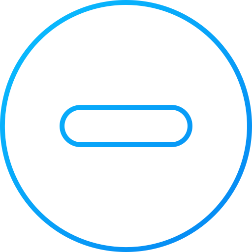 Minus free icon