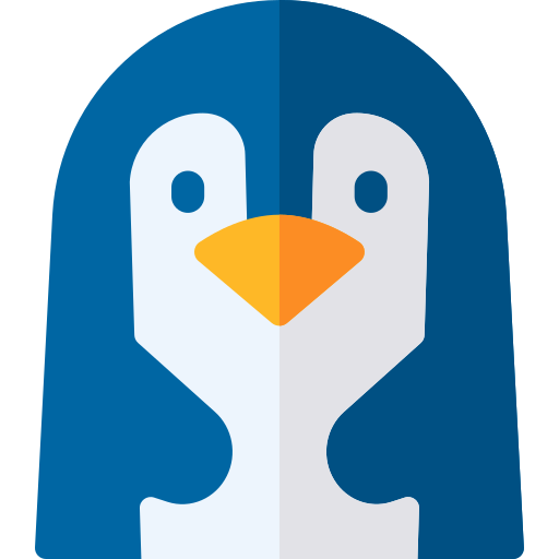 Pingüino icono gratis