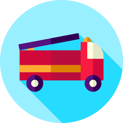 Camión de bomberos icono gratis