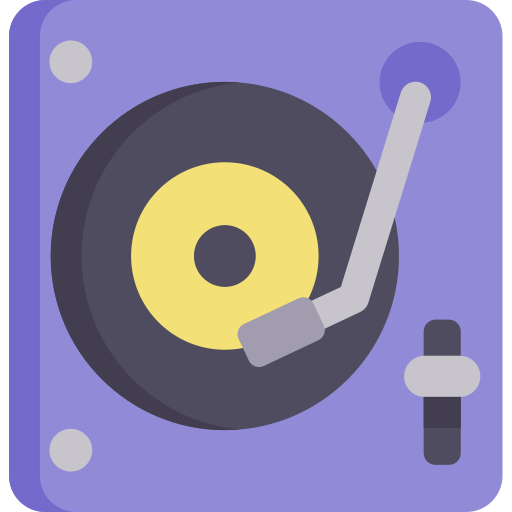 Turntable - Free technology icons