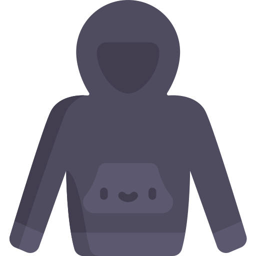 Sudadera con capucha icono gratis