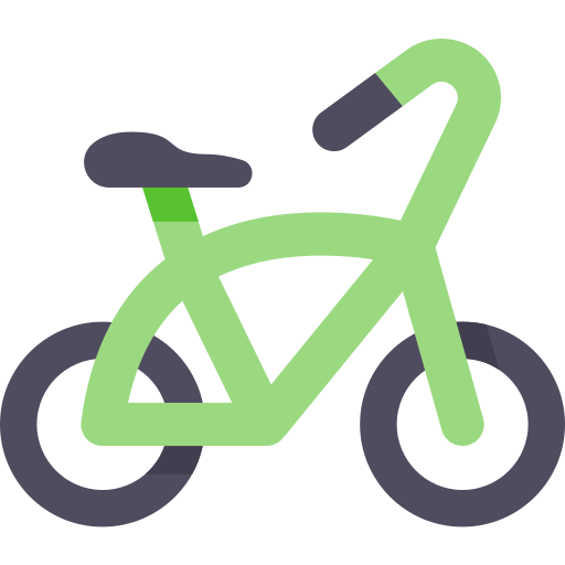 Bike Kawaii Flat icon