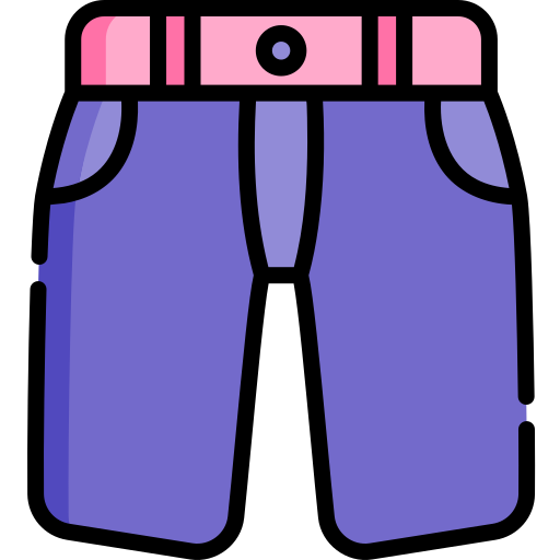 Pants Kawaii Lineal color icon