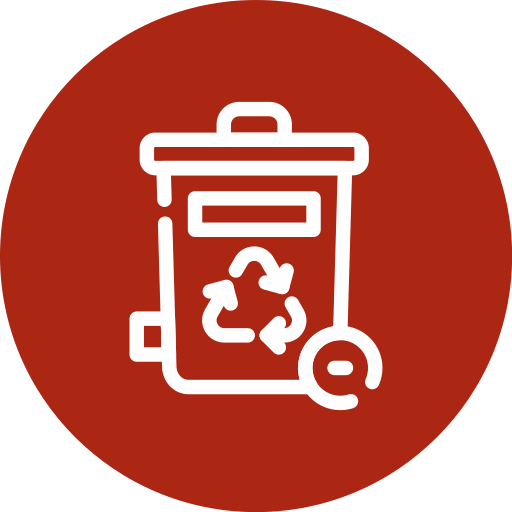 Trash bin free icon