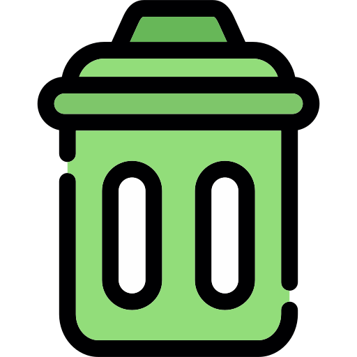 Trash bin free icon Trash bin free icon