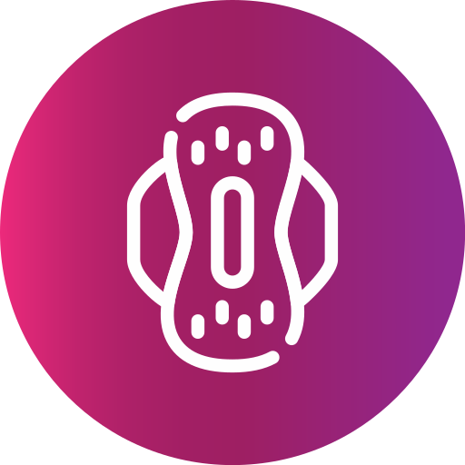 Menstrual free icon Menstrual free icon