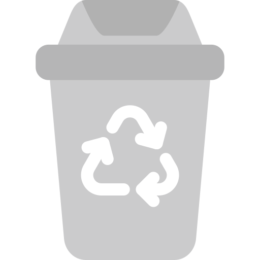 contenedor de reciclaje icono gratis