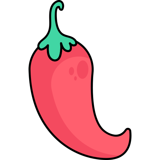 pimiento picante icono gratis