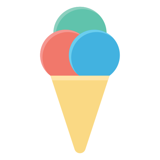 cono de pastel icono gratis