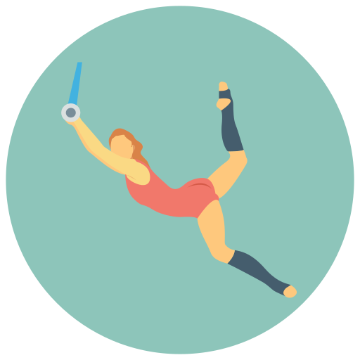 acrobático icono gratis