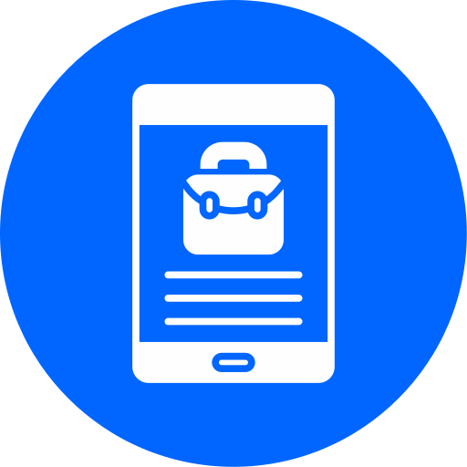 oferta de trabajo icono gratis