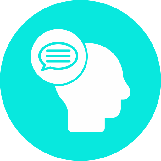 liderazgo de pensamiento icono gratis