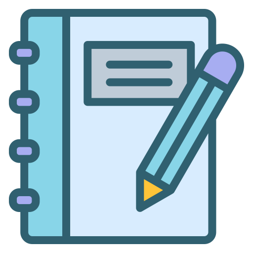 caderno grátis ícone