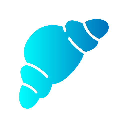 Croissant free icon