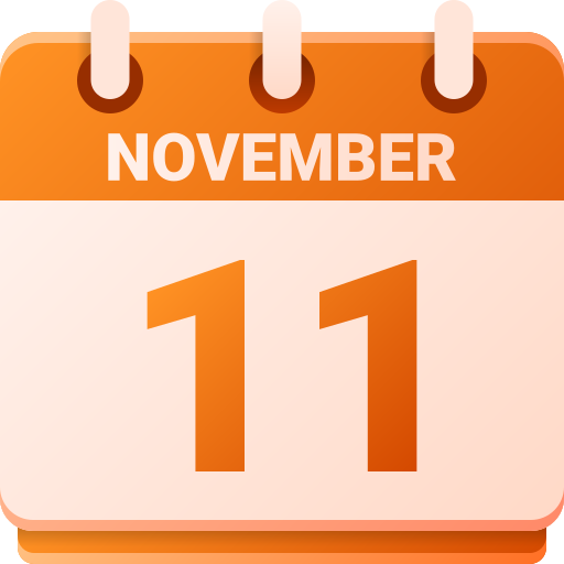 noviembre icono gratis