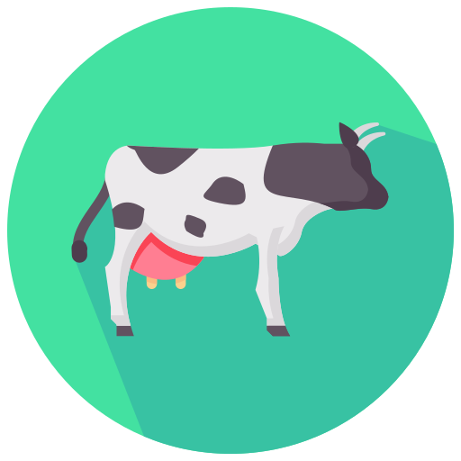 vaca icono gratis