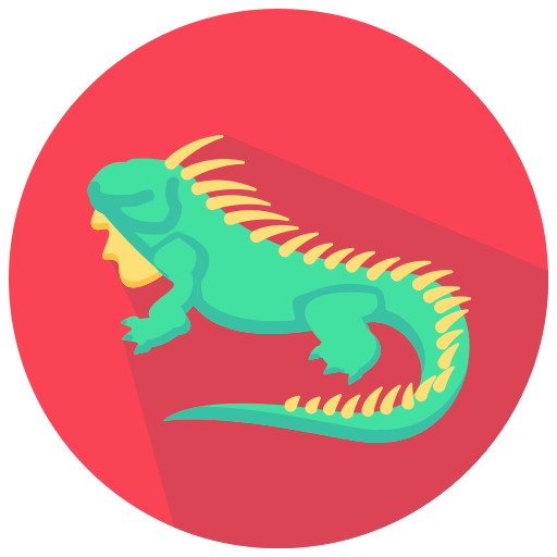 iguana icono gratis