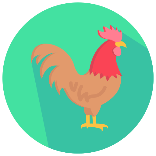 gallo icono gratis