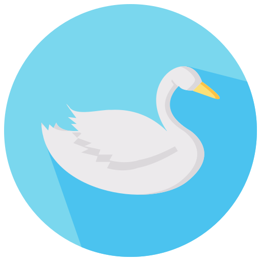 cisne icono gratis