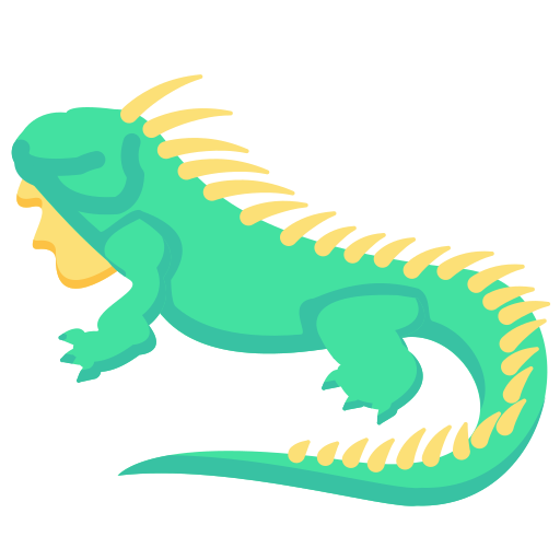 iguana icono gratis